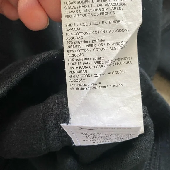 Puma Women Black Grey Full Zip Activewear Hoodie Jumper Sz XS AU8 - Picture 8 of 10